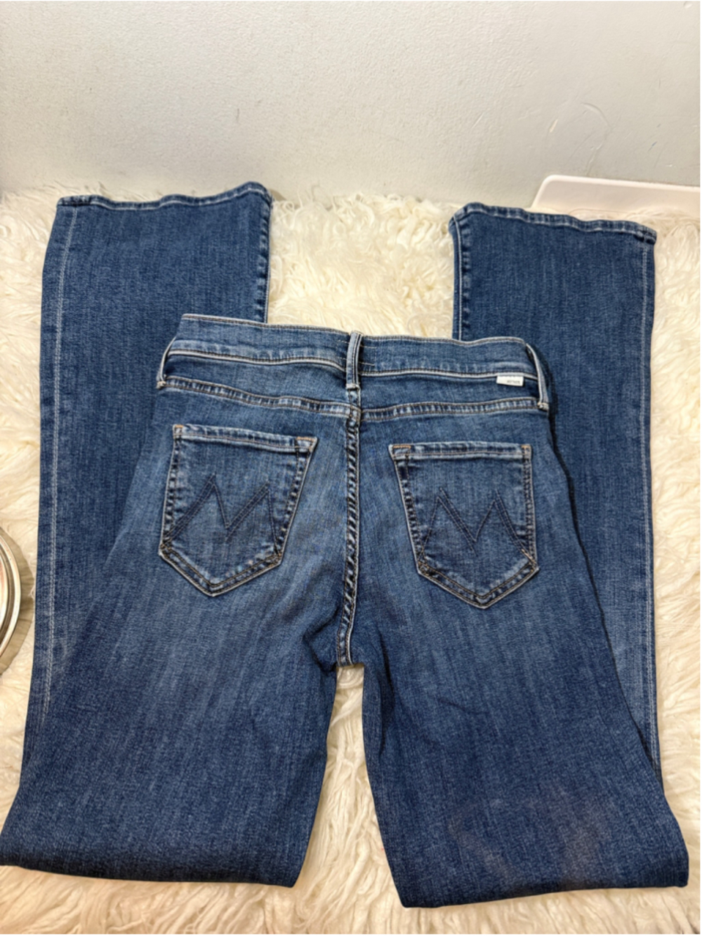 Mother The Outsider Sneak straight leg jeans size 25 - Picture 5 of 9
